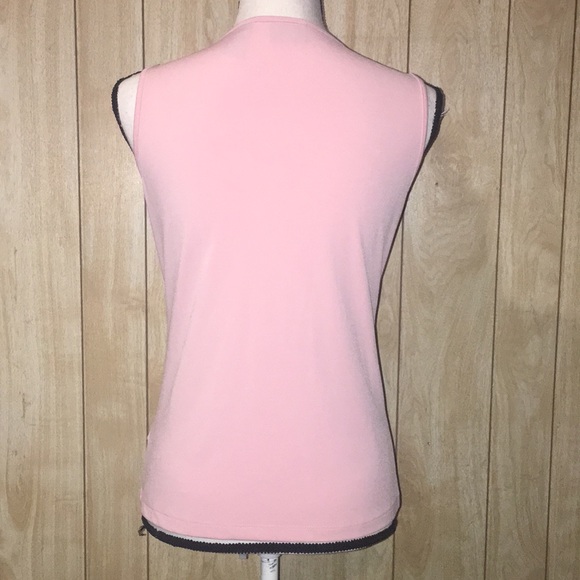 🌸XS New York & Company Blush Light Pink Blouse Classy Feminine Office Shirt Top🌸 - Picture 3 of 5